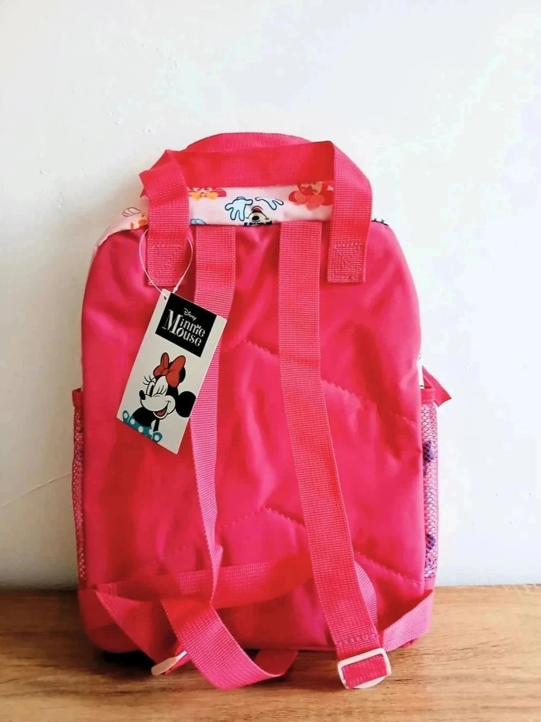 Minnie Mouse Mochila Jacob (2 compartimentos, 1 bolsillo frontal, 2 bolsillos laterales) 27x21,5x13cm – photo 2